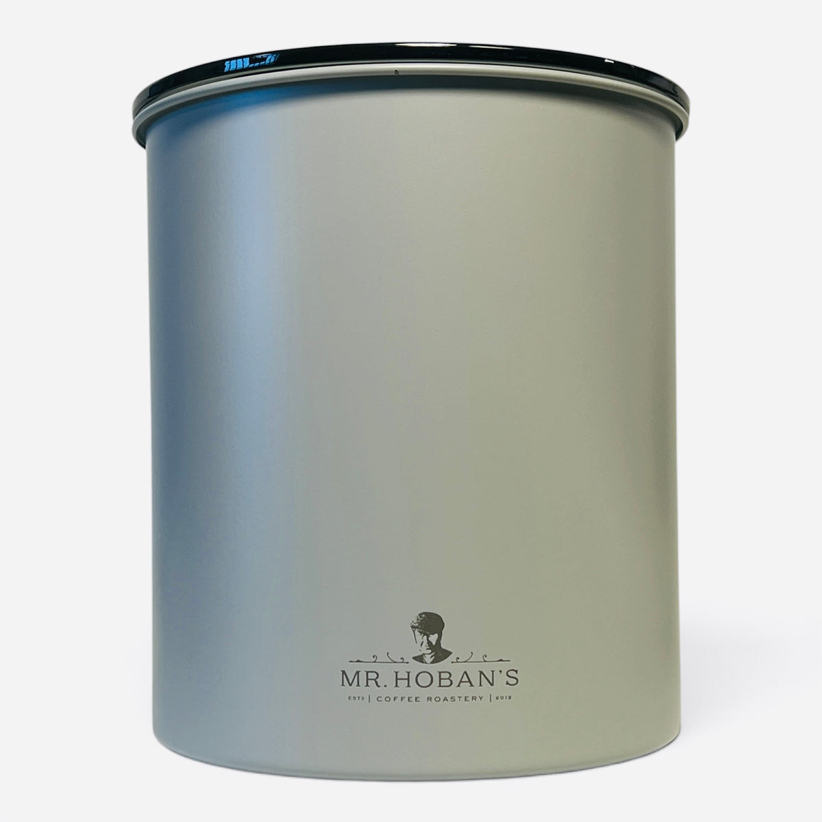Extra Große graue Airscape Kaffeedose mit geschlossenem Vakuumdeckel