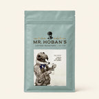 Mr. Hoban's Espressopackung Duke Badger mit gezeichnetem Dachs mit Fliege