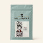 Mr. Hoban's Espressopackung Flame Girl mit gezeichneter Frau mit Lockenfrisur