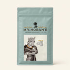 Mr. Hoban's Espressopackung Madame Jag mit gezeichnetem Jaguar im Mantel